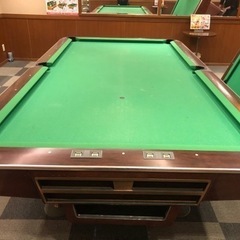 店舗使用　ビリヤード台　9フィートの画像
