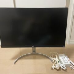 【引き取り限定】LG 4K液晶ディスプレイ 27UL850-W