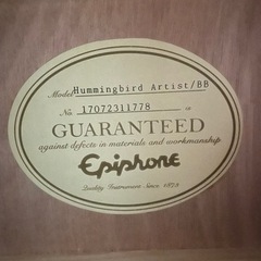 Epiphon アコースティックギター　初心者向けセットの画像