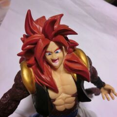 ⭐ドラゴン、スーパーサイヤ人（手、胴、足、尾、動かせます）高さ約26cm👉お手数おかけしたします、プロフィールをお読み下さい。の画像