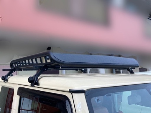 ショウワガレージ　アルミ製ルーフラック　Mサイズワイドブラック