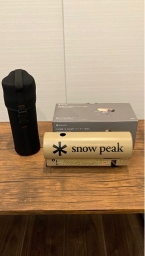 スノーピーク　&CAMP ガスバーナーコンロ　カーキ色