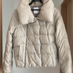 インディヴィ　ショートスタンドカラーコート　