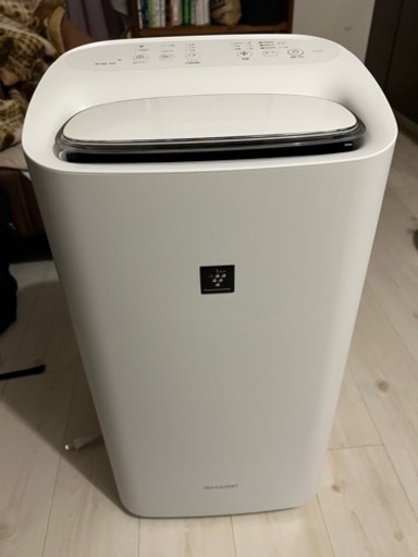 ★2021年製 シャープ 除加湿空気清浄機  KI-LD50-W