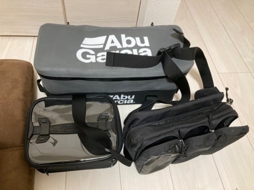 シマノ システムケース・Abu アブガルシア 防水3Wayツールバッグ　他