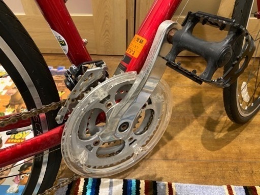 クロスバイク　GIANT  ジャイアント　空気入れ