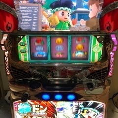 スロット　　実機　緑ドン　炎のオーロラ伝説　引き取り限定