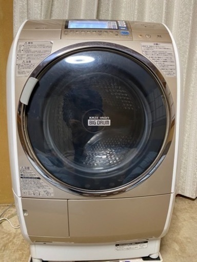 日立 ドラム式洗濯乾燥機 10キロ乾燥6キロ