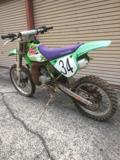 カワサキ　KX80    レストアベース、部品取り車