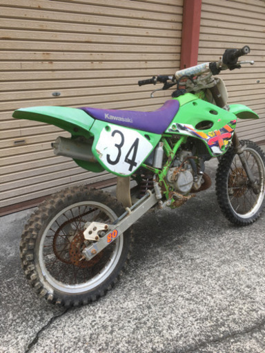 カワサキ　KX80    レストアベース、部品取り車