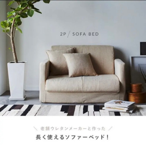 破格　ソファ　ソファベッド  コンパクト 肘付 折りたたみ シングル ローソファ
