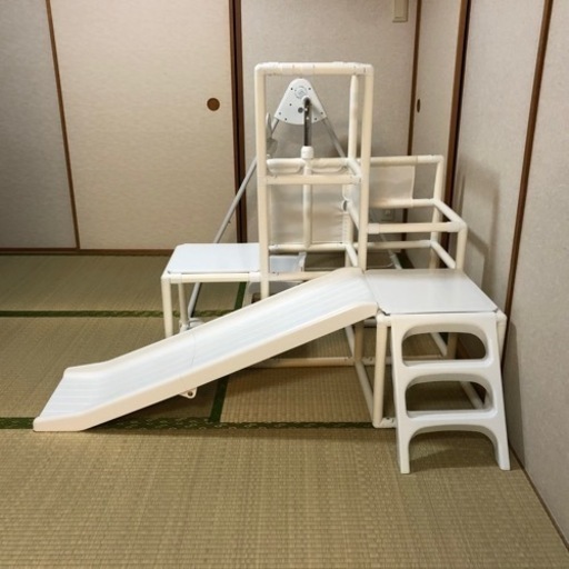 決まりました⋈ お引取りの希望⋈ プレミアム おりたたみロングスロープ キッズパーク　ジャングルジム