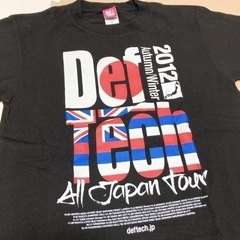 デフテック　Def tech ライブ　Tシャツの画像