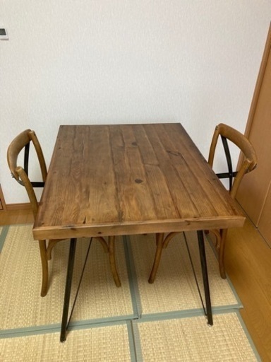 フランク3テーブル 1点もの　値下げ　早い者勝ち！定価66,000円　お譲りします