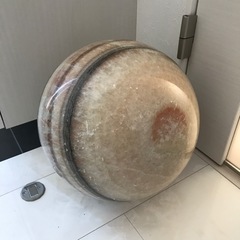 石　置物　球　オブジェ　インテリア　飾りの画像