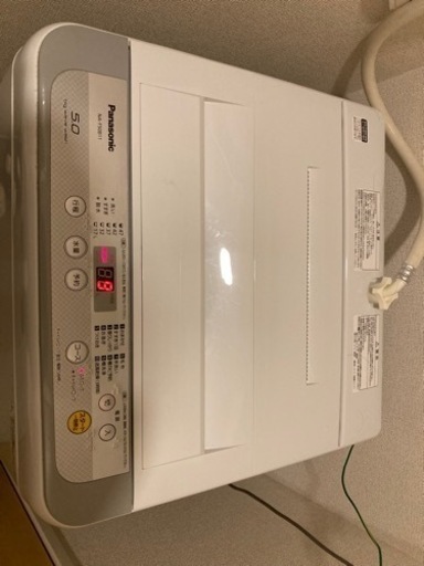 パナソニック　洗濯機　2018年製