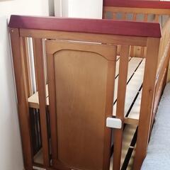 ほぼ新品!!☆大和屋ベビーベッド★