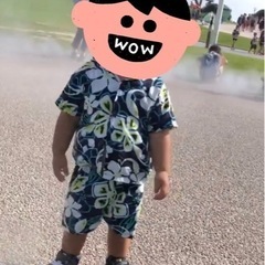 着用あり　アロハシャツ　セットアップ　ハワイの画像