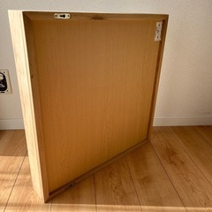 【極美品】ニトリ ウォールミラー　アルブル深型の画像