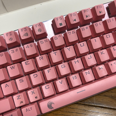2500円→値下げ1500円ゲーミングPCキーボード　ピンクの画像