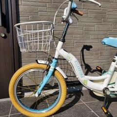 リラックマ子供用自転車(室内保管)　サイズ16インチ　の画像