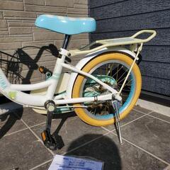 リラックマ子供用自転車(室内保管)　サイズ16インチ　の画像
