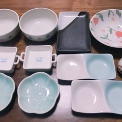 お皿、豆皿セット11点