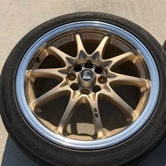 レイズ ボルクレーシング V-SPEED SR-08 4本 CE28似の画像