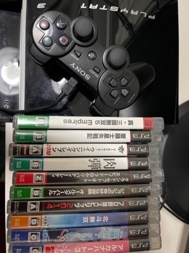 ps3とゲームセット