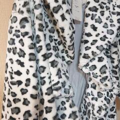 ファーコートダルメシアン柄未使用の画像