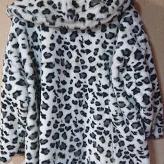 ファーコートダルメシアン柄未使用の画像