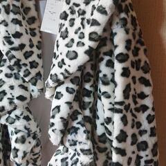 ファーコートダルメシアン柄未使用の画像