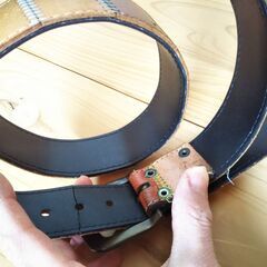 【ジャンク品】パッチワークベルトの画像