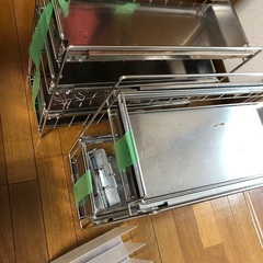 シンク下の収納ラック