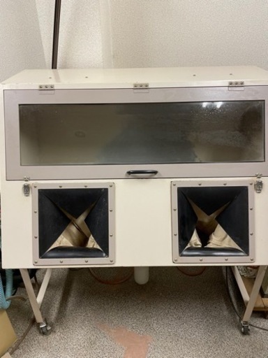 サンドブラストマシン、露光機、エアコンプレッサー