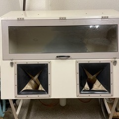 サンドブラストマシン、露光機、エアコンプレッサー