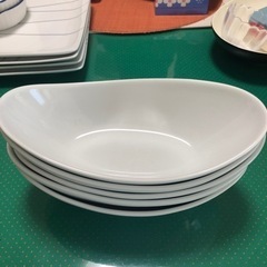 【受付終了】カレー皿(USED品) ×5
