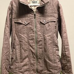 【美品】KANSAI JEANS　カンサイ ジーンズ　中面ジャケット　ブラウン　サイズMの画像