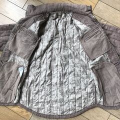 【美品】KANSAI JEANS　カンサイ ジーンズ　中面ジャケット　ブラウン　サイズMの画像