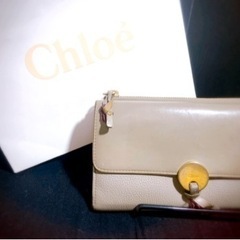 Chloe/GOLD金具×Ｌ字型ジップ(全国配送可)