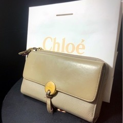 Chloe/GOLD金具×Ｌ字型ジップ(全国配送可)の画像