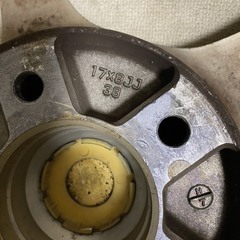 取りに来る方　17インチ　8J　9J　5穴　ホイールの画像