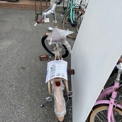 折りたたみ自転車（20インチ）モカ　ウェルビー　新品の画像