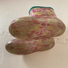 長靴　レインポンチョ　セットの画像
