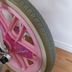 ブリジストン 一輪車 スケアクロウ 16インチ ピンクの画像