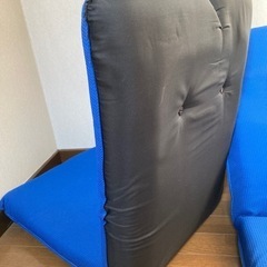 座椅子　折りたたみ式　2台セットの画像