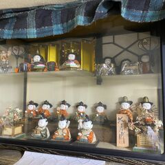 明日で終了　ひな人形（久月作）0円であげます　取引日が4/3(日)までであれば可能。4/4終了。の画像