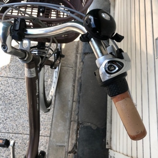 電動自転車　パナソニック　VIVI DX　ビビ　26インチ　ブラウン