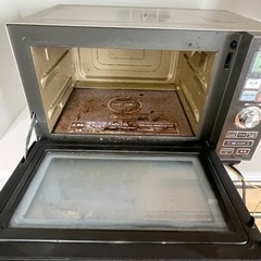 お話中　電子レンジ　オーブン機能付きの画像