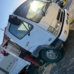 4トンユニックにて